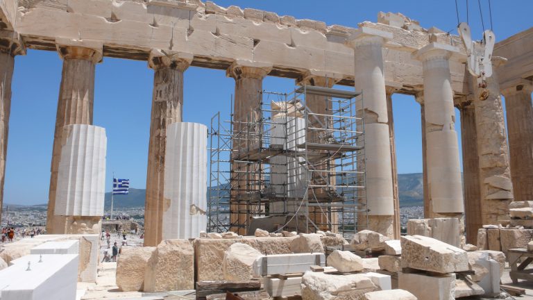 YSMA_AcropolisParthenon11_pronaos column