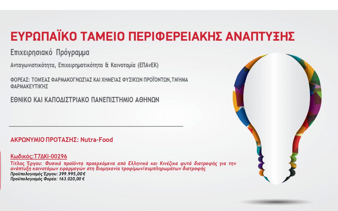 Nutra-Food: Συνεργασία Ελλάδας-Κίνας για φυσικά προϊόντα με επιστημονική τεκμηρίωση και διεθνή αξία